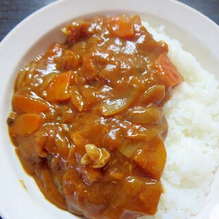 簡単やさい薄切りカレー